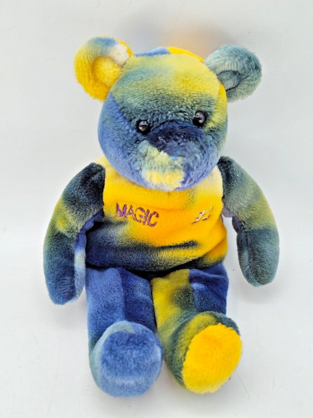 Salvino's Bamm Beanos Magic Johnson #32 Plush Bear 10" Lakers Basketball READ